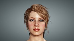 Sexy girl in her Wedding Lingerie 3D