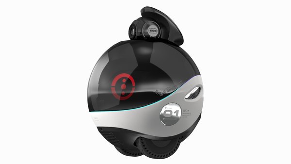 Smart Home Roboter Enabot EBO X Rot 3D-Modell - TurboSquid 2132239