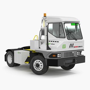 Kalmar Ottawa T2 Terminal Tractor Rigged 3D Model