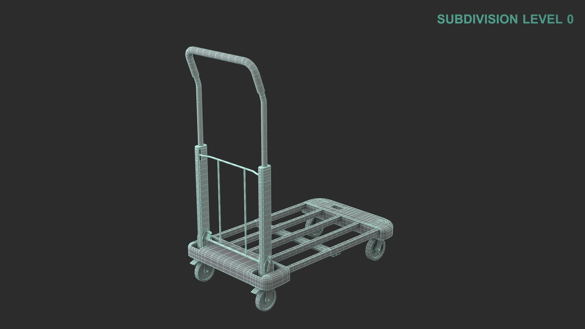 Transport Trolley model - TurboSquid 2031865
