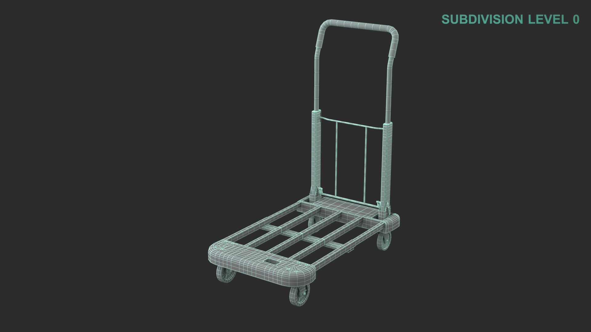 Transport Trolley Model - TurboSquid 2031865