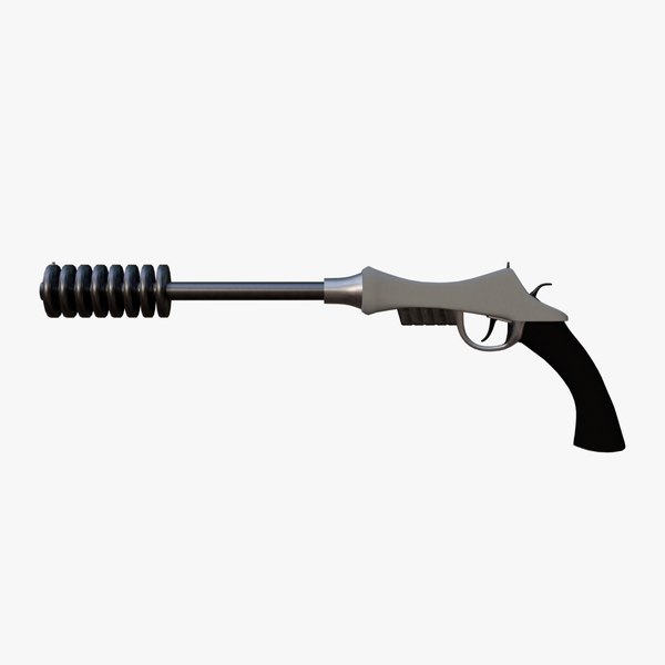 Sci-fi Gun 3D model