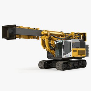 Bauer RG16T Pile Driver Folded