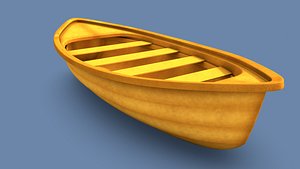 Row Boat 3D model