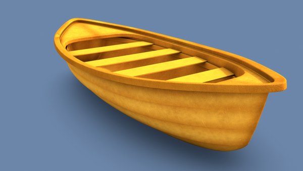 row boat 3d model