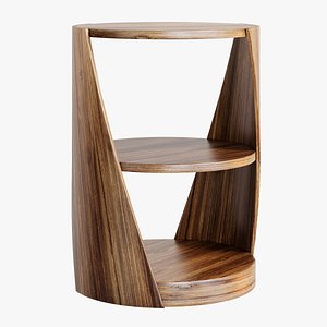 3D Tom Schneider wood table model