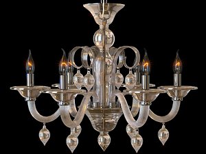 chandelier lamp lights 3D