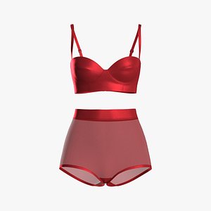 Underwear Set 3D model