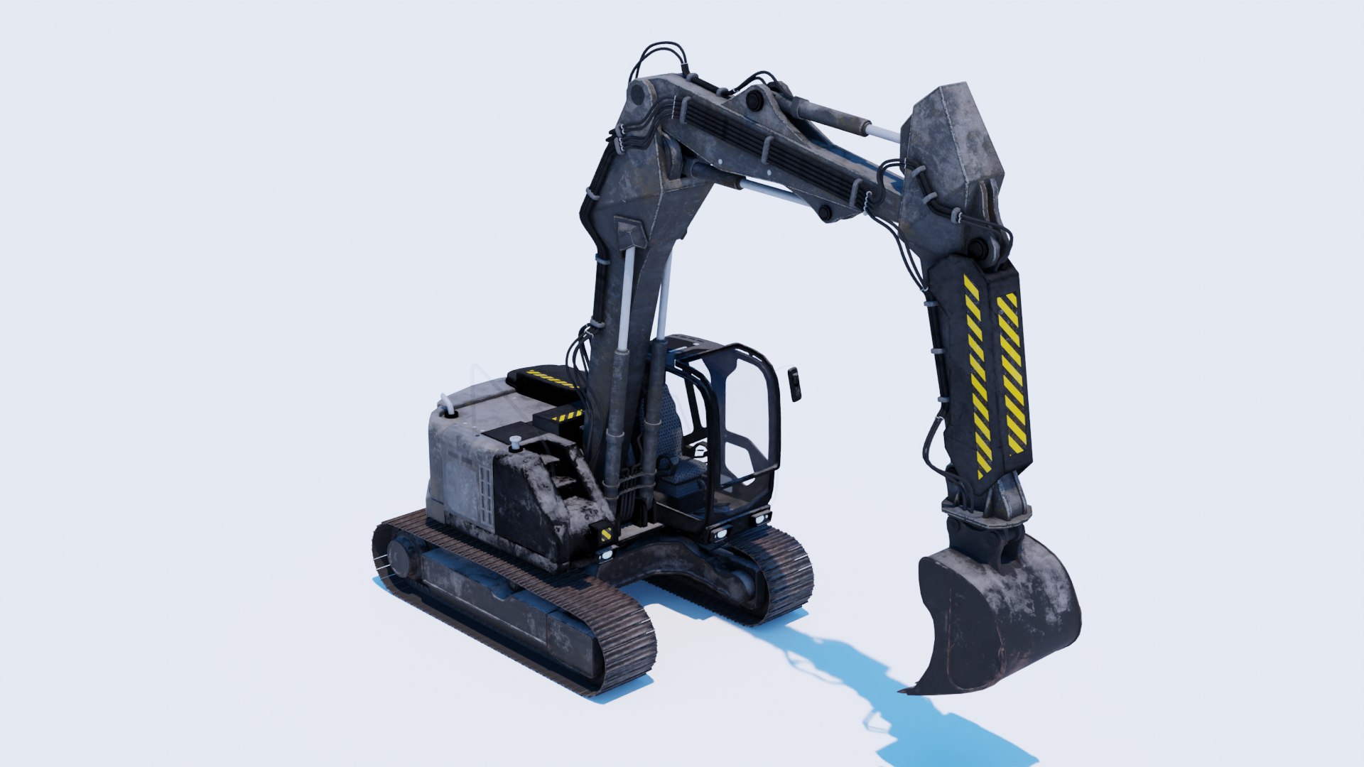 Excavator 3D Model - TurboSquid 2248379