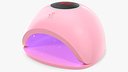 Manicure LED Lamp Pink On State