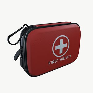 3D First aid kit model