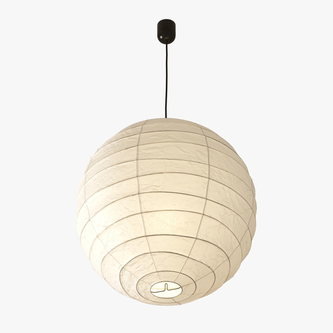 Akari 55D Lamp By Isamu Noguchi 3D Model - TurboSquid 2166102