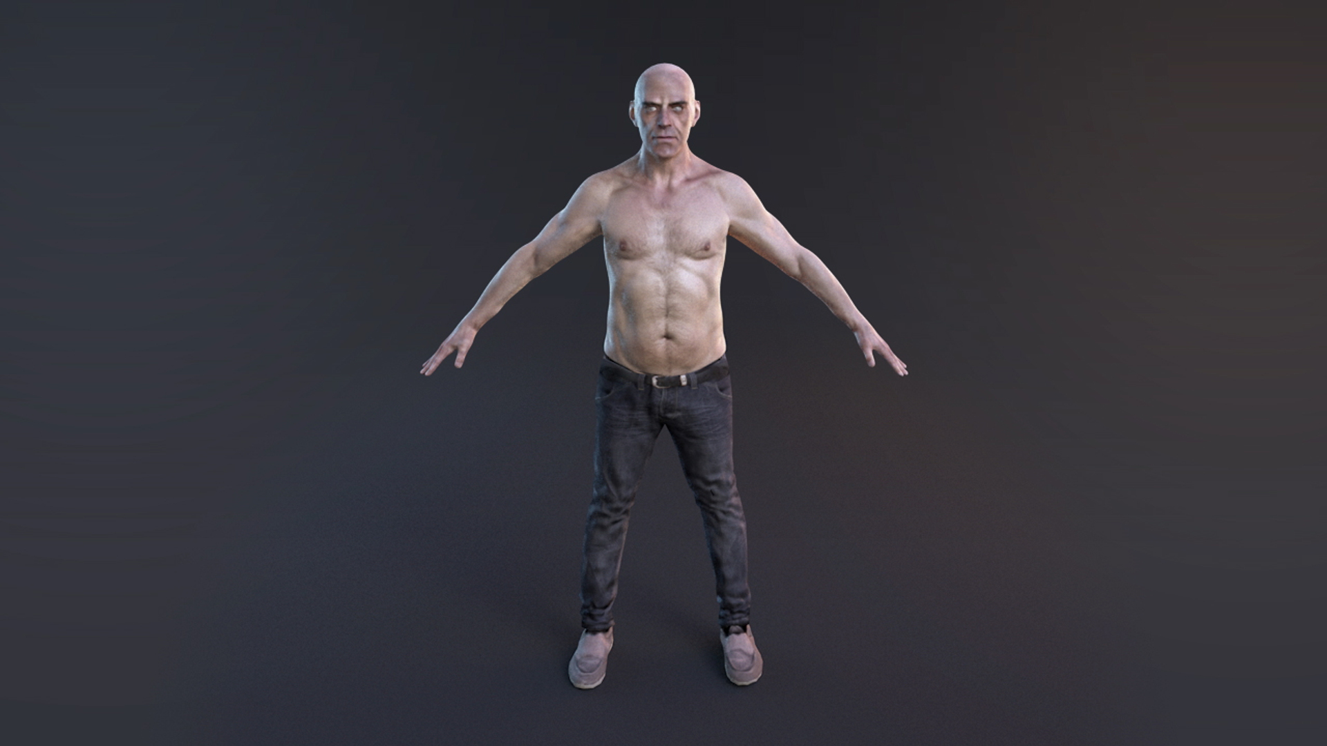 3d Character Male - Rigged Model