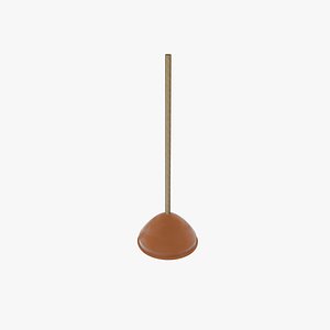 3D bathroom unclog model