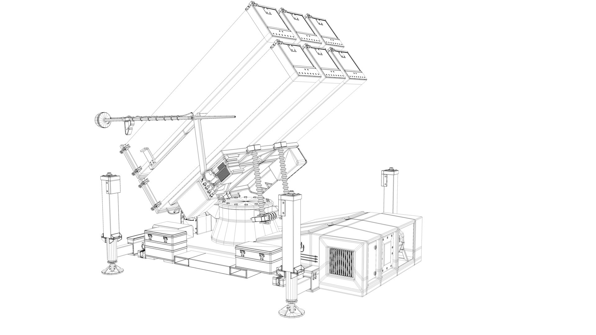 Mobile Norwegian Anti-Aircraft Missile System NASAMS 3D model https://p.turbosquid.com/ts-thumb/V7/TfaAZ6/Wt/56545454521/jpg/1674253506/1920x1080/fit_q87/47f0aeacaa05a711928769ca5e9b3177693873a1/56545454521.jpg