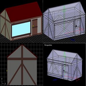 free house 3d model