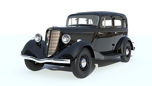 3D GAZ M1 model