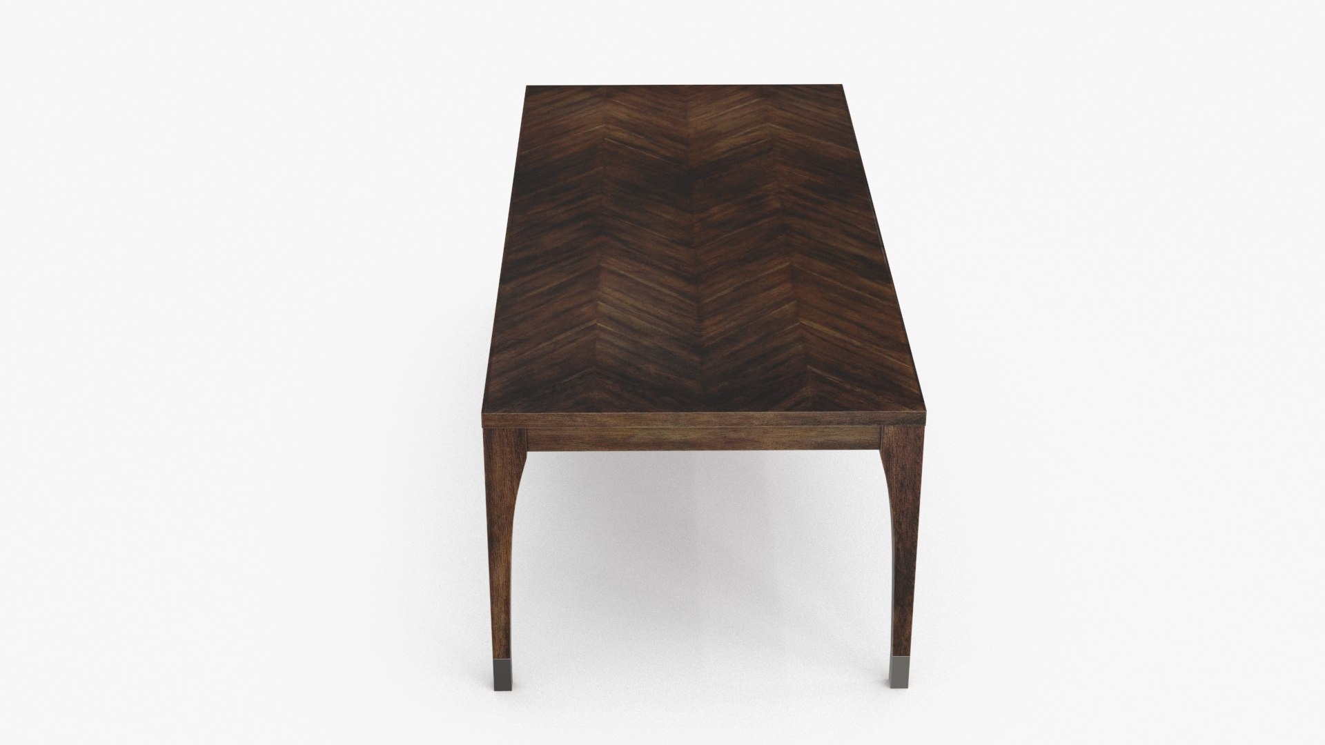 Katy Dining Table Brown 3D Model - TurboSquid 2284126