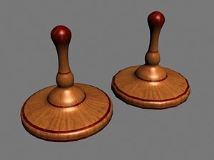 3d model curling stone