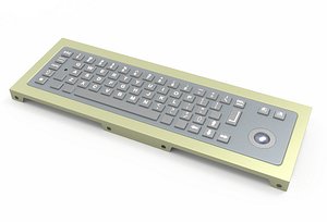 Keyboard anti vandal 3D model