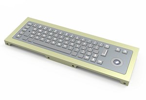 Keyboard anti vandal