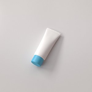cream tube 3D