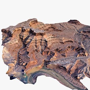 Dead Horse Point Utah 3D model
