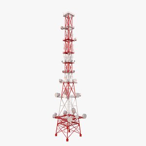 3D model tv tower