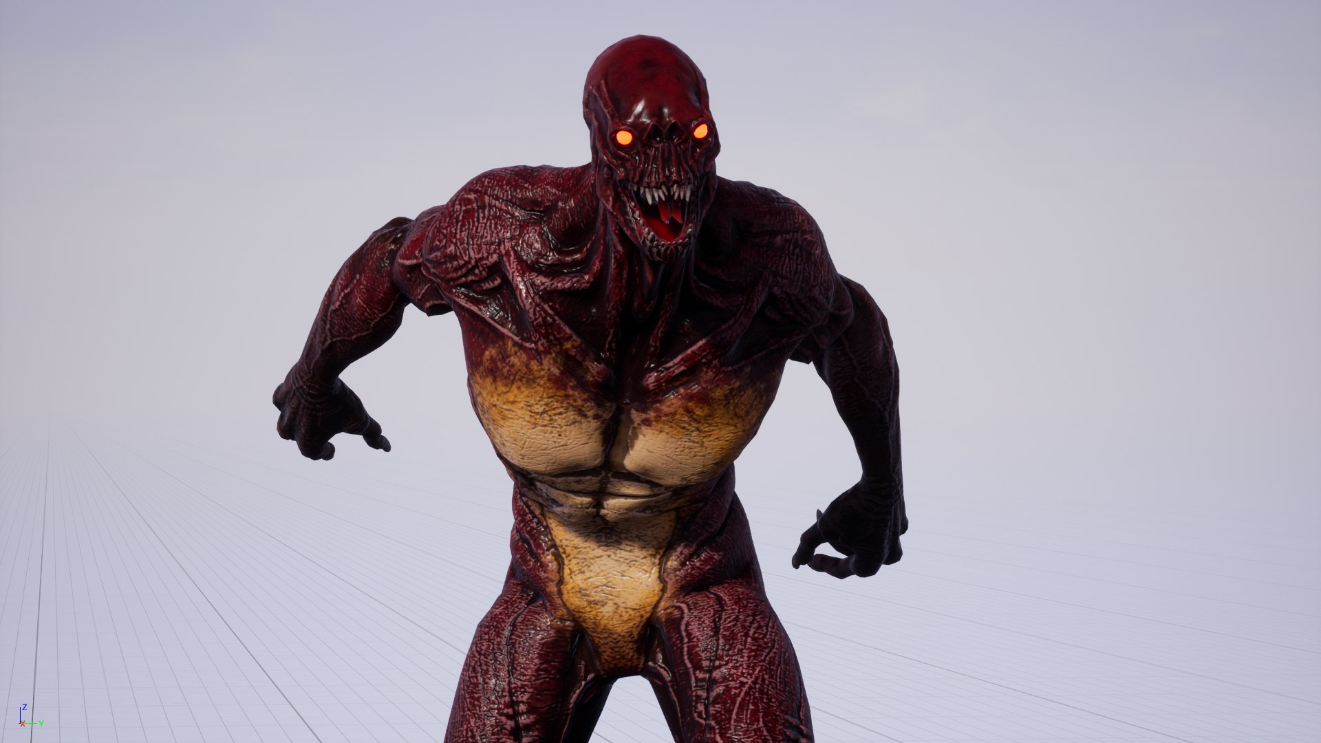 3D Monster model https://p.turbosquid.com/ts-thumb/V7/iuH52s/3s/highresscreenshot00000/png/1690890499/1920x1080/fit_q87/4ee76cd34c5ac9f248c78c800633c846831609d7/highresscreenshot00000.jpg