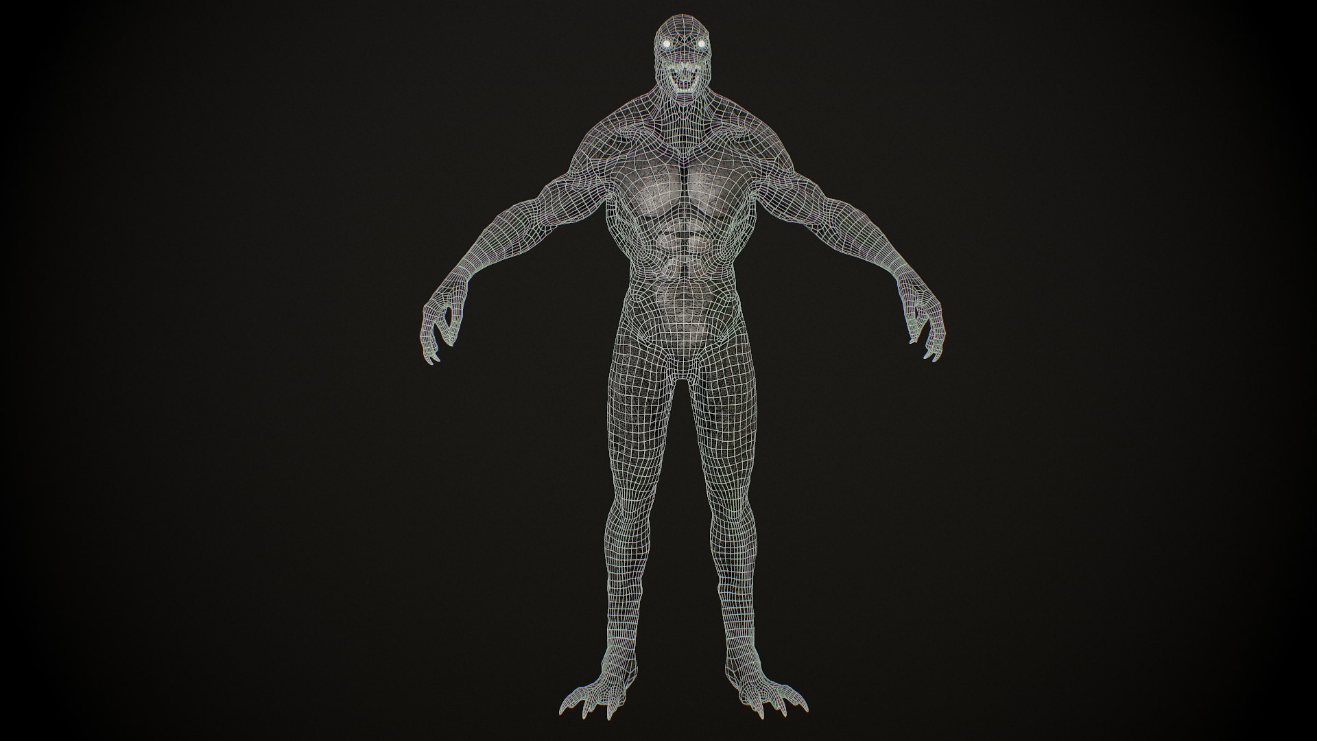 3d Monster Model - Turbosquid 2104735