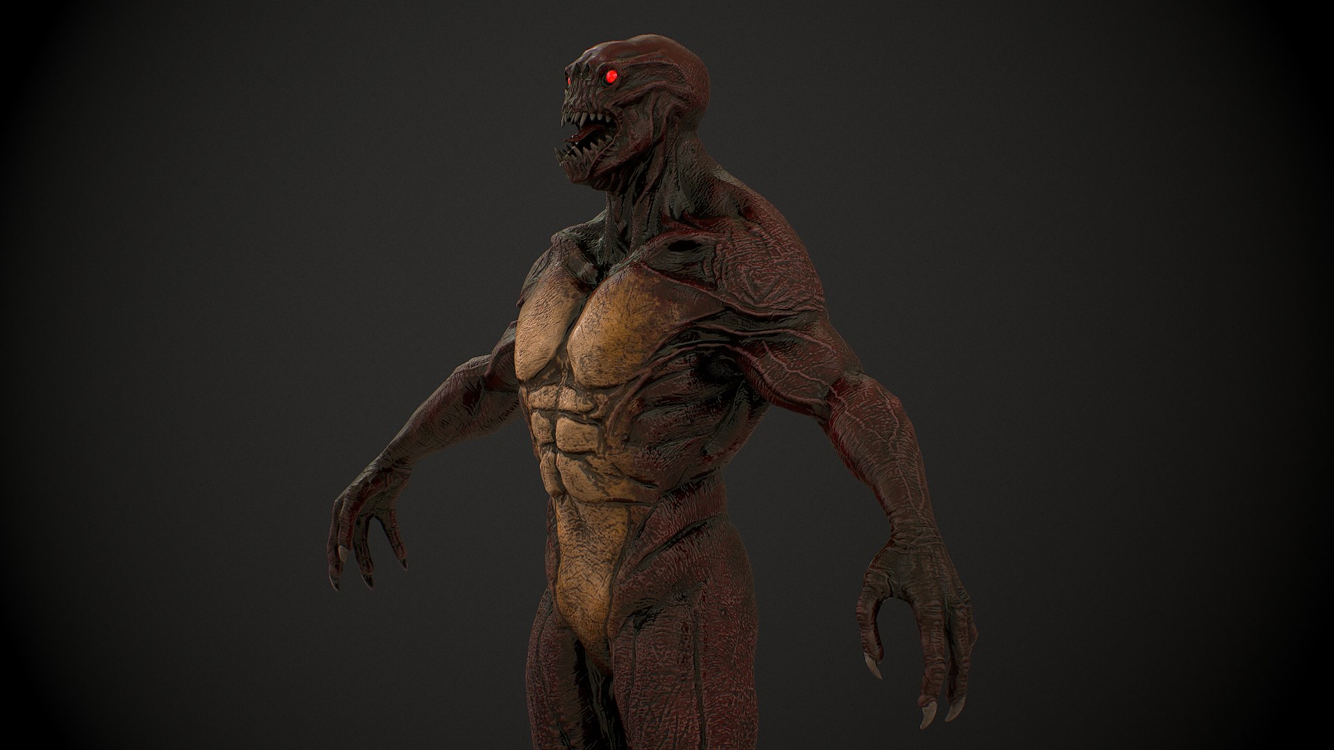 3D Monster model https://p.turbosquid.com/ts-thumb/V7/iuH52s/qN/screenshot013/png/1690890543/1920x1080/fit_q87/f085640f3693b346c5df879777aeb256d98dd398/screenshot013.jpg