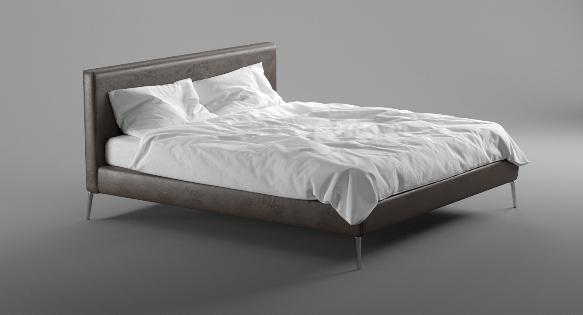 Realistic Wrinkles Bed Linens 3D Model - TurboSquid 1327795