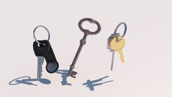 3D model bunch keys