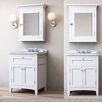 RH CARTWRIGHT POWDER ROOM VANITY