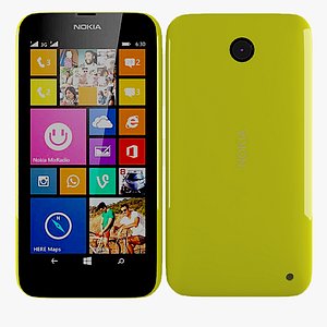 Nokia Lumia 630 / 635 Dual SIM Yellow