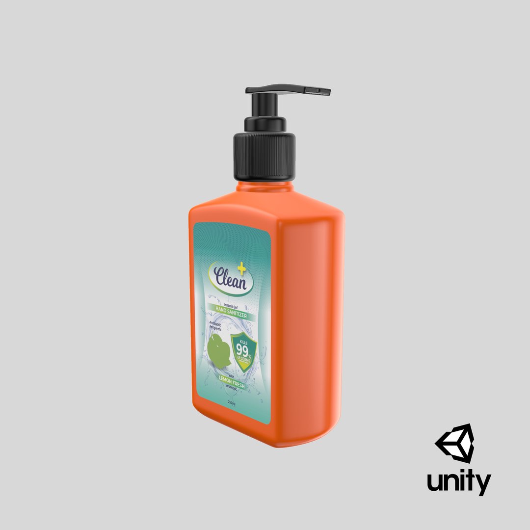 Hand Sanitizer 3D Model - TurboSquid 1595351