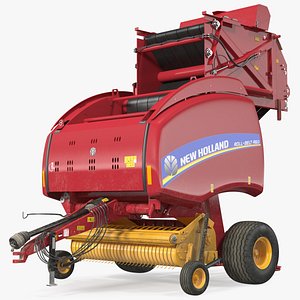 New Holland Roll Belt 460 Dirty Rigged