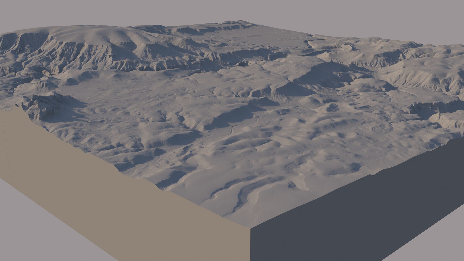 3D River Hill Canyon - TurboSquid 1687535