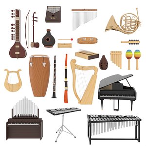 Musical Instrument Collection model