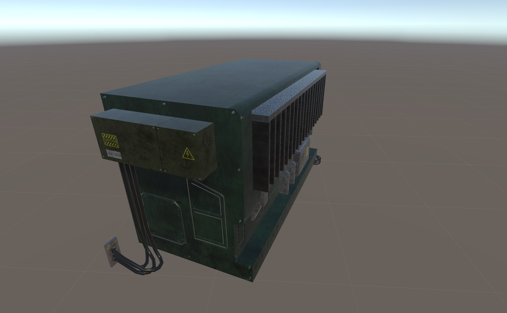 Power Generator Utility Box Model - TurboSquid 2075609