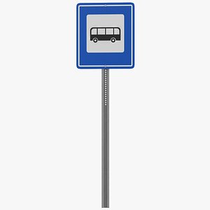 3D Traffic Sign 27 model
