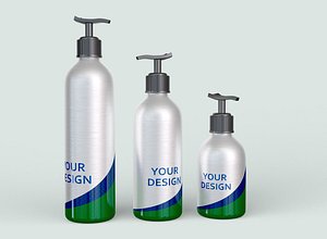 3D model Dispenser Bottles