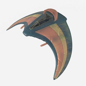 glider Goauld 3D model