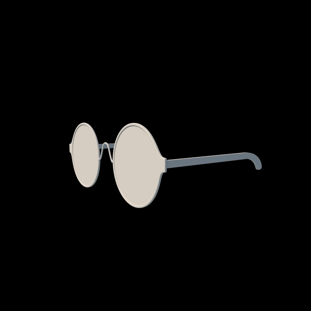 Smart Round Glasses 3D Model 3D - TurboSquid 2360316