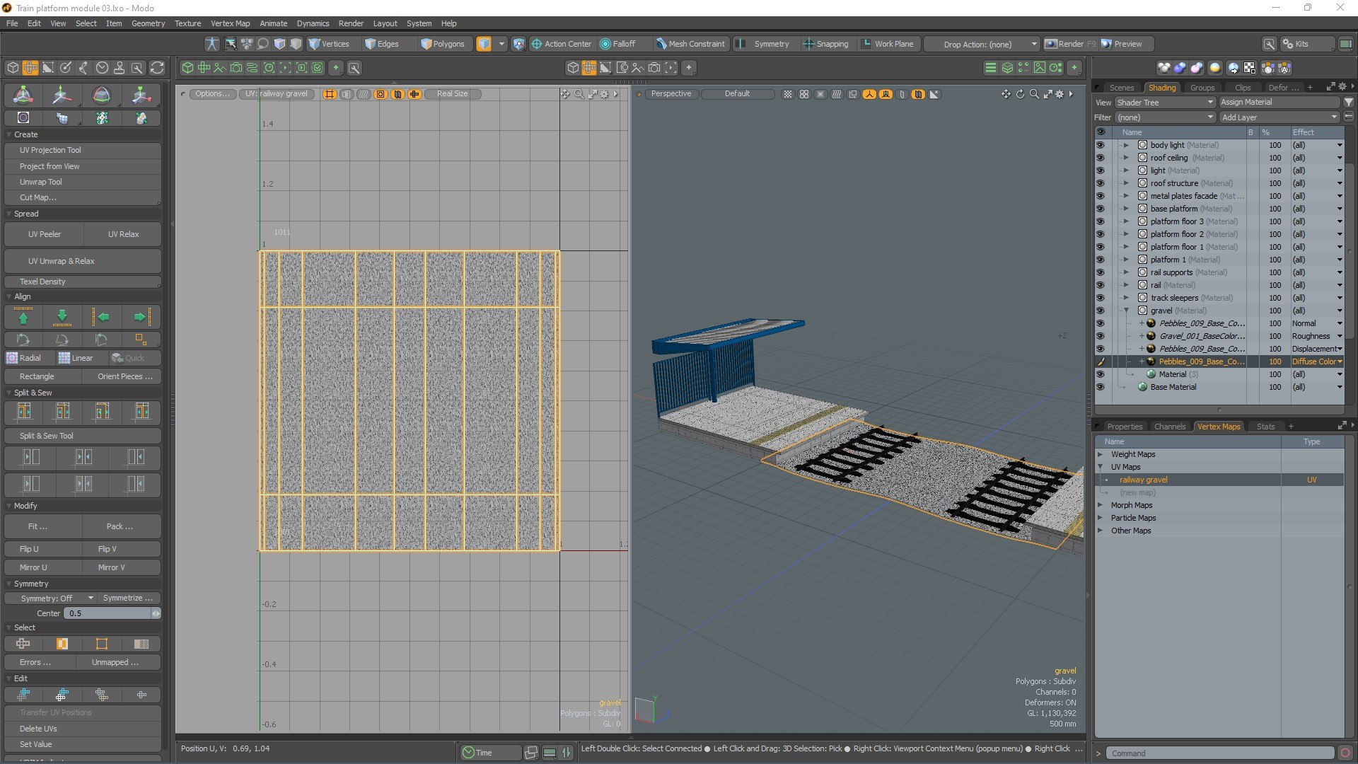 3D Train Platform Module 03 - TurboSquid 2297240