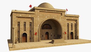 Ancient Persian Temple 3D model