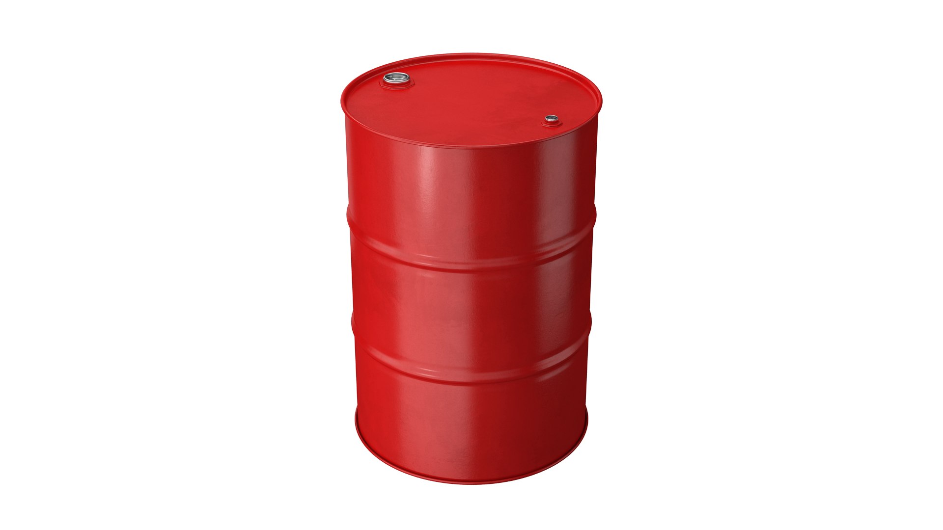 Metal barrel red 3D model - TurboSquid 1700725