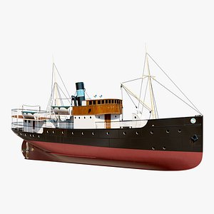 3D Steamboat - DS Boroysund model