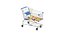 Colección de supermercados con productos