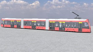 Tram 001 3D model